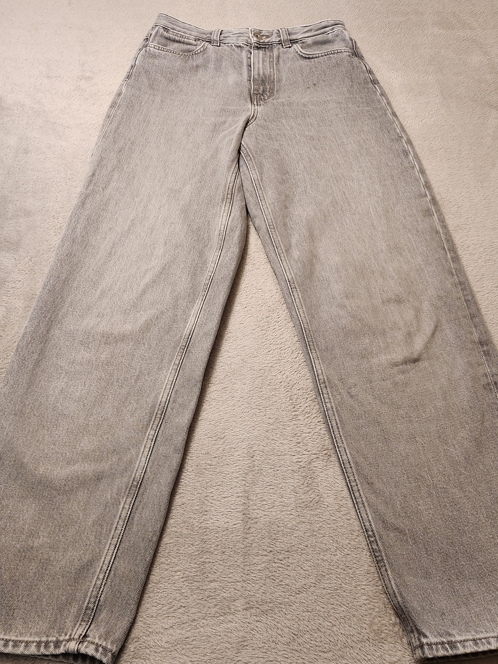 COS Tapered Light Gray Jeans Womens - Size 25